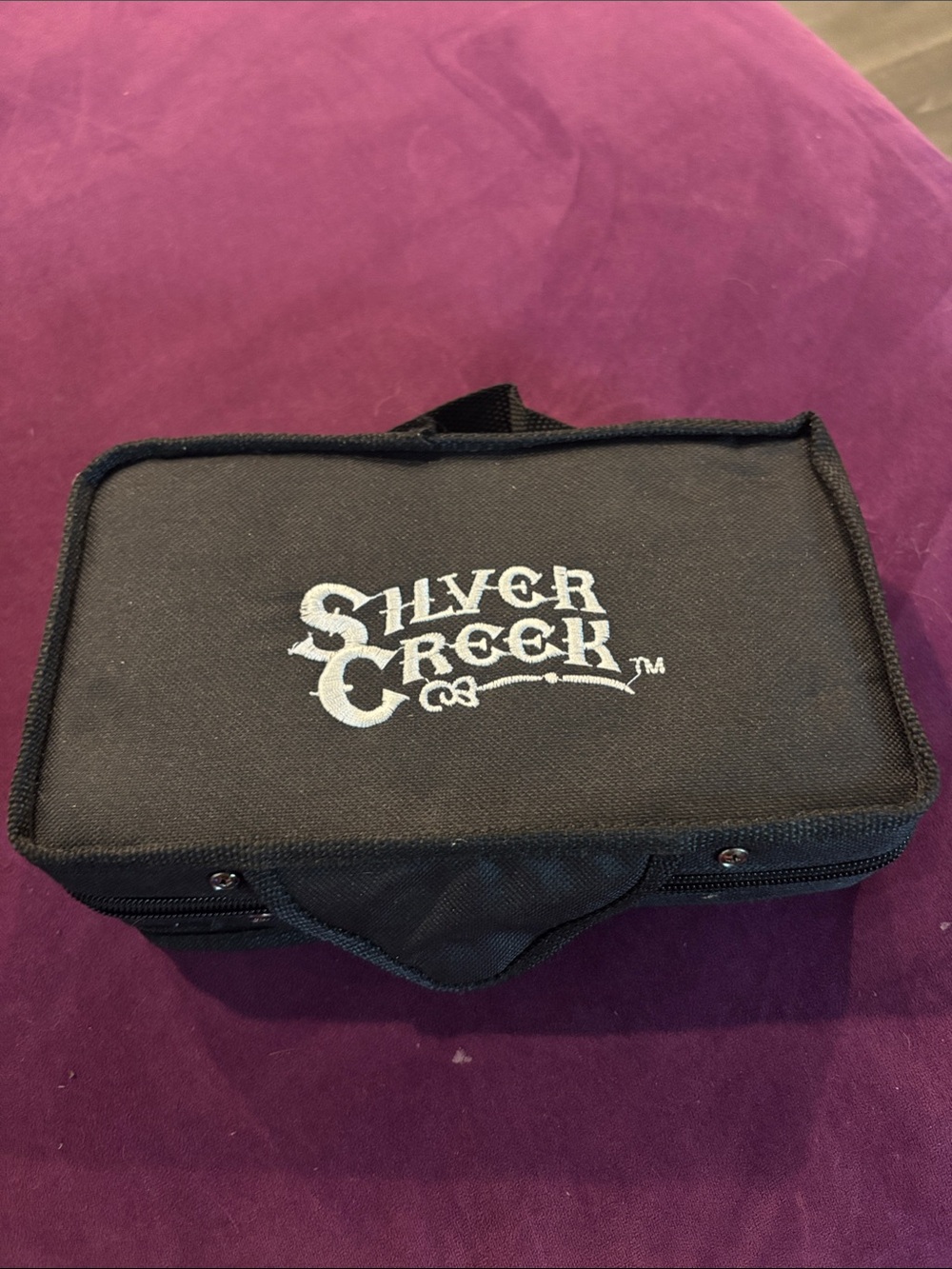 Silver Creek Co. Black Travel Toiletry Case